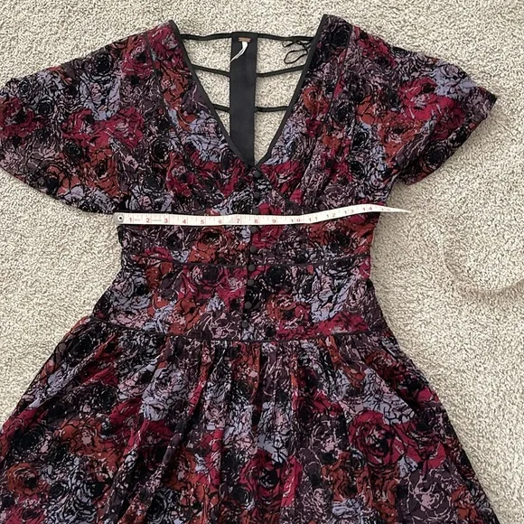 ❗️Last Chance❗️ Free People Perfect Dream Dress, Berry Combo - Picture 9 of 11